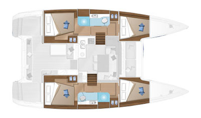 Lagoon 40 (2 Wc) Prestige