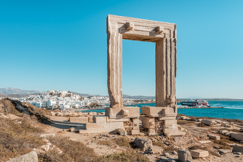 Paros - Naxos Town (Visit) - Southern Naxos (Swim Stop) - Paros